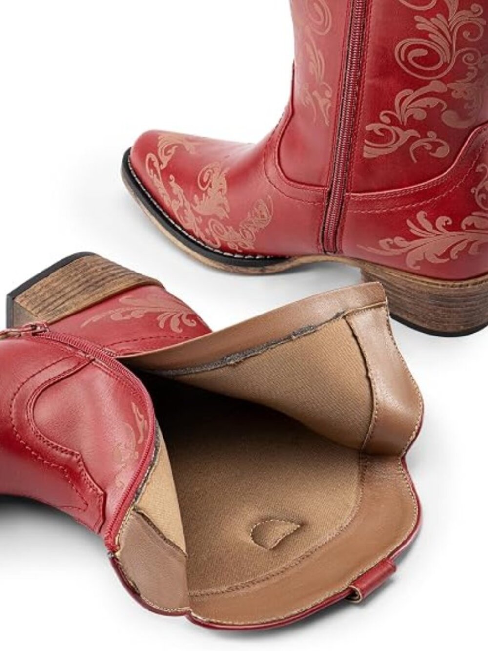 Women's Cowboy Cowgirl Western Ankle Boots